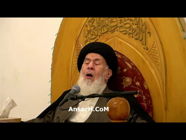 ⁣تفسير آية (من عمل صالحا من ذكر او انثى) آية الله السيد إمام الجزائري ليلة 9 شهر رمضان 1445 هـ