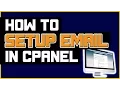 How to Setup Email Account In Cpanel - Webmail Tutorial