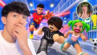 O YAMAL JOGOU ROBLOX COMIGO E COM A BIBI TENEBROZA!