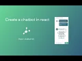 How to build a chatbot with React