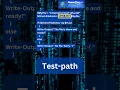 Test-path command