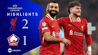 Liverpool Continue Unstoppable Streak 🔥 | Liverpool 2-1 Lille | UEFA Champions League Highlights