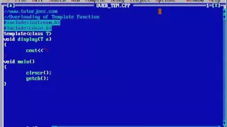 Overloading of Template Functions in C