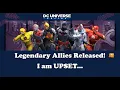 DCUO Legendary Allies Released I am UPSET
