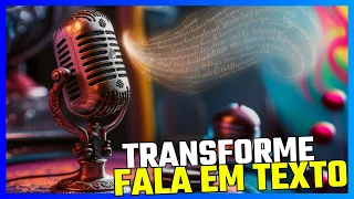 💡MELHOR ferramenta para transformar VOZ em TEXTO! #turboscribe