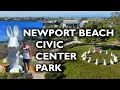Hike Walking Tour Stairs Newport Beach Civic Center Park and Central Library October 8 2022