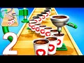 Coffee Stack - I Built the BIGGEST Coffee Empire Gameplay Walkthrough Part 2 Android iOS