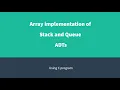 QUEUE ADT USING ARRAY USING C PROGRAM 3rd sem CS8381 DATA STRUCTURES LABORATORY QUICK THROUGH