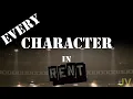 Every Character in Rent