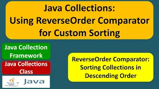 Java Collections Using ReverseOrder Comparator for Custom Sorting Java Collection Framework