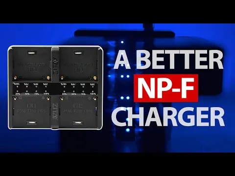A Better Way to Charge Your Sony NP-F Style Batteries - ZITAY NPF Fast Charger Review