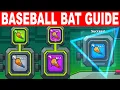 Survivor io Baseball Bat Weapon Guide - All Upgrade Damage Comparison All Stars with Lucille EVO