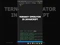 Avoid nested conditional if elseif elseif with ternary operators in javascript