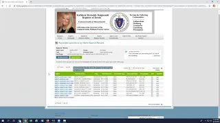 Worcester North Search Instructions
