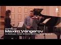 Masterclass with Maxim Vengerov L v Beethoven Sonata for Piano and Violin No 9 in A major O