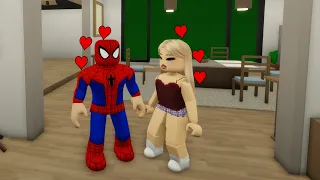 VIREI HOMEM ARANHA PARA SALVAR MINHA NAMORADA NO BROOKHAVEN