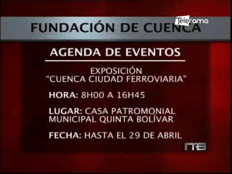 Fundación de Cuenca Agenda de eventos