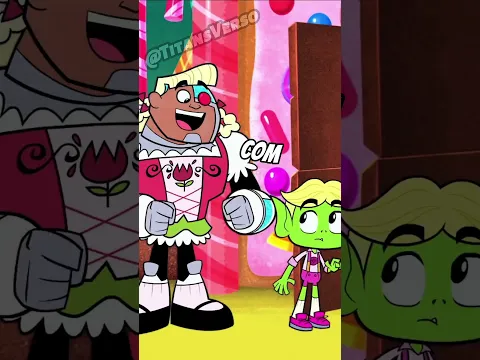 CYBORG e BEASTBOY são João e Maria! #desenhos #humor