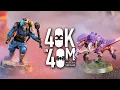 A Bug Invasion Tyranids vs Astra Militarum - 40k in 40m Warhammer Battle
