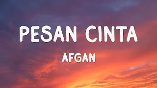 afgan pesan cinta lirik