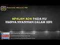 Download Lagu Hanya nyanyian dalam sepi - Chris vadham  Karaoke tanpa vokal