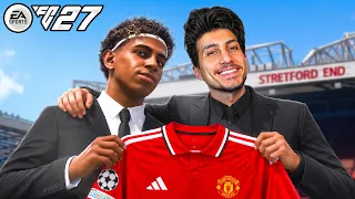 دربت مانشستر يونايتد في الكارير مود الجديد ! FC 27