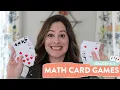 2 Fun Math Games with Playing Cards Math Games for First Grade