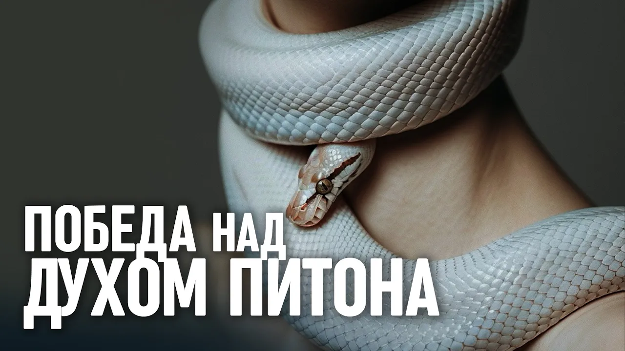 YouTube Thumbnail for video: 7 признаков того, что вас атакует ДУХ ПИТОНА