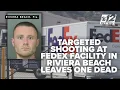 Targeted shooting at Riviera Beach FedEx facility leaves one dead suspect in custody