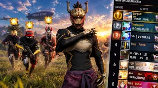 FRREFIRE PERO TODOS GRAN MAESSTROS🔥 FREE FIRE