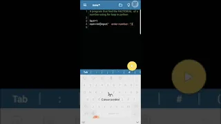 find factorial of any no using for loop in python python programming v 37 p 7