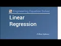 Linear Regression from the Menu
