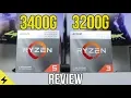 Expectations Broken - AMD Ryzen 3400G 3200G APU Review 1080p Gaming Benchmarks