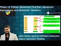 Tutorial 15 Python Generator Function Objects for Beginners