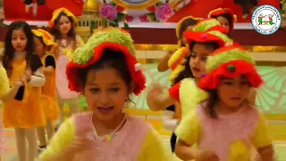 فقرة استعراضية احنا الاطفال الحلوين روضة طفولتي النموذجية 