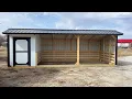10x26 Loafing Shed with Tack Room TriWood Buildings