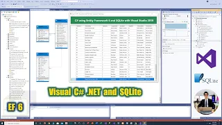 Visual Studio 2019 C and SQLite Database using Entity Framework 6