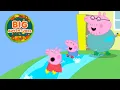 Download Lagu Peppa Pig’s BIG Slip ’n Slide Adventure! 💦☀️ | Water Summer Games | Tales Cartoon for Kids | 20 Mins