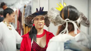 Bastidores Dragão Fashion Brasil 2026 - Desfile Rodrigo Tremembé.