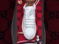 Shoes lace styles 2024/ Creative Tie Shoelaces| McQueen Shoe lacing styles P05424 #shoelaces