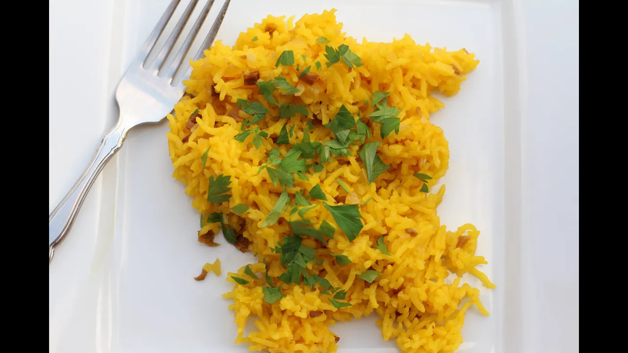 How To Make Saffron Rice - Italian Style! by Rockin Robin