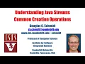 Understanding Java Streams Common Creation Operations