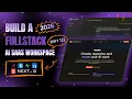 Build a Full AI SaaS from Scratch Part Next js 16 Supabase Stripe Groq AI