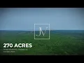 270 Acre Private Wilderness with Class 1 Trout Stream Herbster Wisconsin