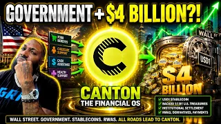 CANTON NETWORK 4B USD1 GOVERNMENT PILOT TOKEN BURNS