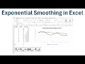 How to Perform Exponential Smoothing in Excel