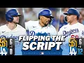 The Dodgers score 12 UNANSWERED RUNS against the Padres They trailed 6-0 in the 2nd