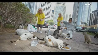 هنا وغنى توأم ينبضان بالمحبة والرفق 