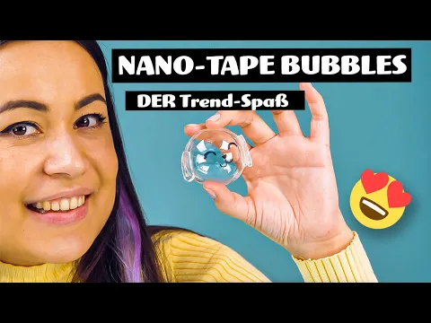 Download MP3 DIY Nano Tape Bubbles - So Macht Ihr Lustige Blasen Aus Klebeband! 🫧Tutorial by CuteDIY