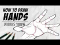 How to draw Hands in 10 Minutes Tutorial Drawlikeasir